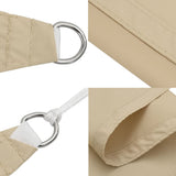 Zonnescherm Vierkant Oxford Stof Beige