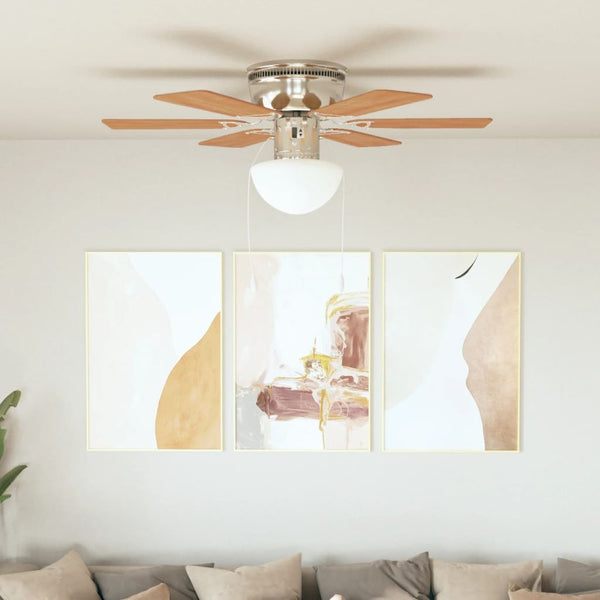 Plafondventilator Met Lamp 82 Cm
