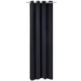Gordijnen Met Metalen Ringen 2 Stuks (Creme)