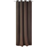 Gordijnen Met Metalen Ringen 2 Stuks (Creme)