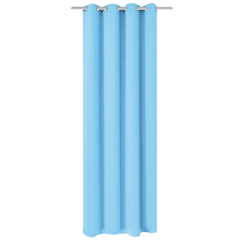 Gordijnen Met Metalen Ringen 2 Stuks (Creme)