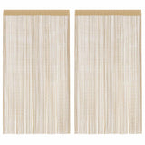 Koordgordijnen Turkoois 100X250 Cm