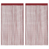 Koordgordijnen Turkoois 100X250 Cm