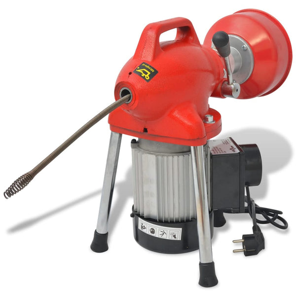 Leidingsreinigingsmachine 250 W 12,5Mx16Mm 4,5Mx9,5Mm Grijs