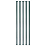 Tuinpalen Metaal Groen 10 St