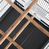 Vogelkooi 54X54X146 Cm Staal