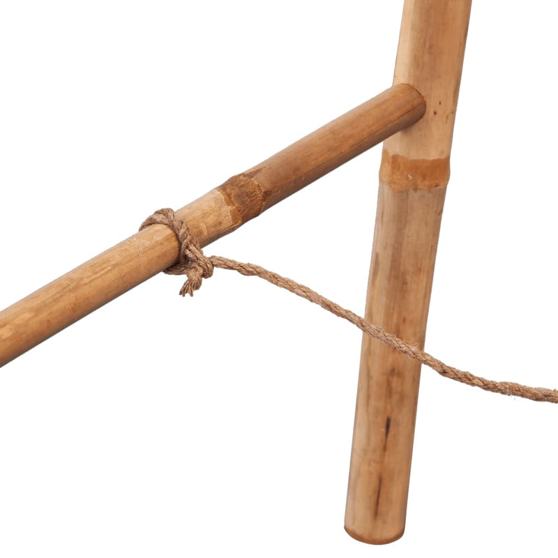 Dubbele Handdoekenladder Met 5 Tredes 50X160 Cm Bamboe