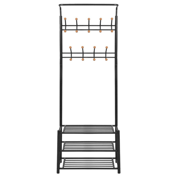 Kledingrek Met Schoenenopberger 68X32X182,5 Cm