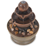 Binnenfontein Met Pomp Polyresin
