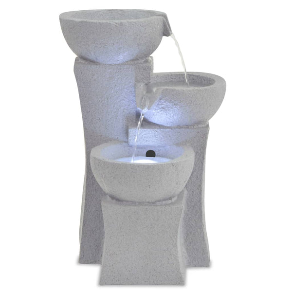 Binnenfontein Met Led-Verlichting Polyresin