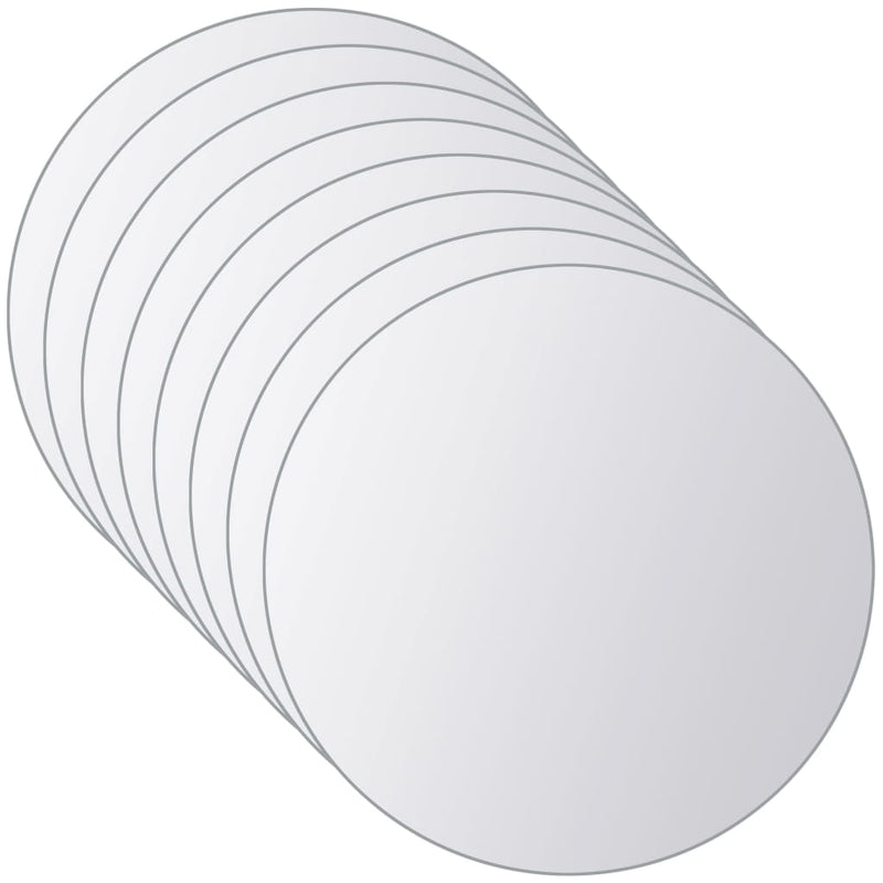 Spiegeltegels Rond Glas