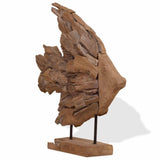 Vissenbeeld 40X12X57 Cm Teakhout