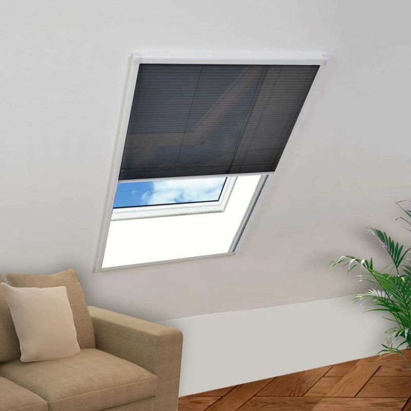 Raamhor Plissé Aluminium
