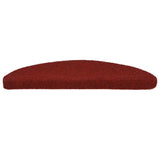 Trapmatten Zelfklevend 15 Stuks Bordeaux Rood Halfrond Bordeauxrood