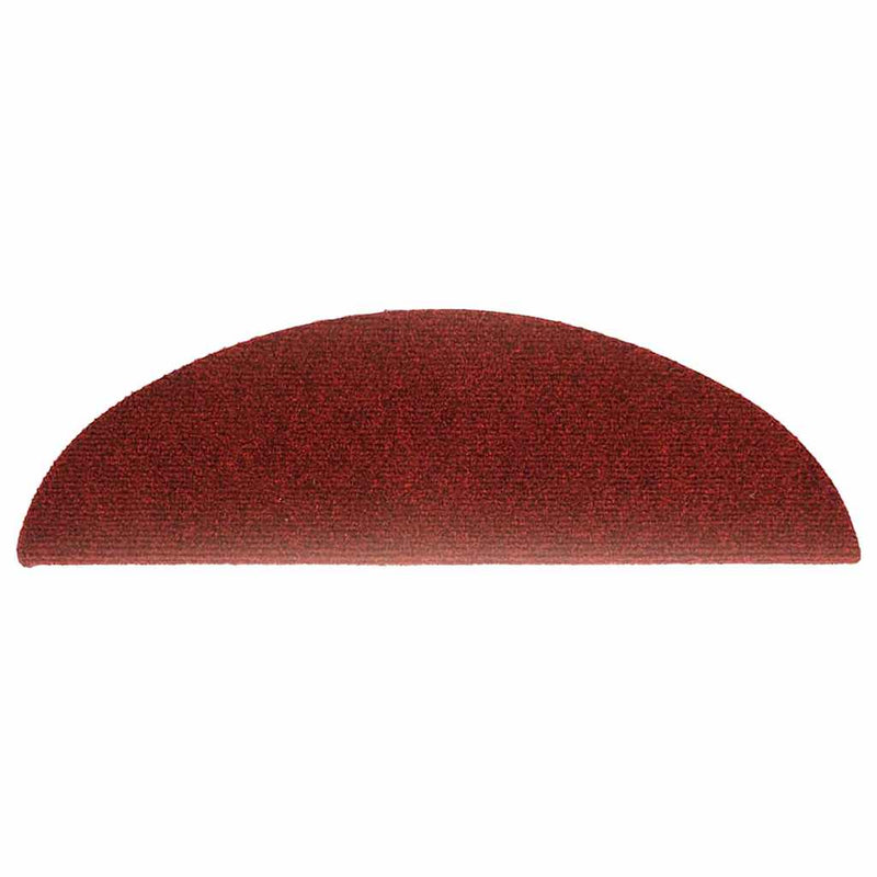 Trapmatten Zelfklevend 15 Stuks Bordeaux Rood Halfrond Bordeauxrood