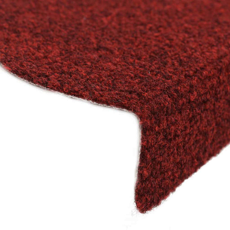 Trapmatten Zelfklevend 15 Stuks Bordeaux Rood Halfrond Bordeauxrood