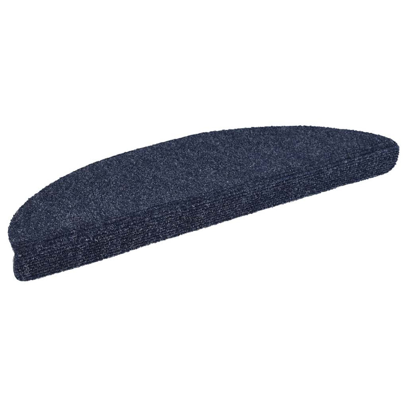 Trapmatten Zelfklevend 15 Stuks Halfrond Blauw