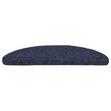Trapmatten Zelfklevend 15 Stuks Halfrond Blauw