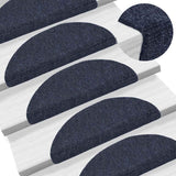 Trapmatten Zelfklevend 15 Stuks Halfrond Blauw