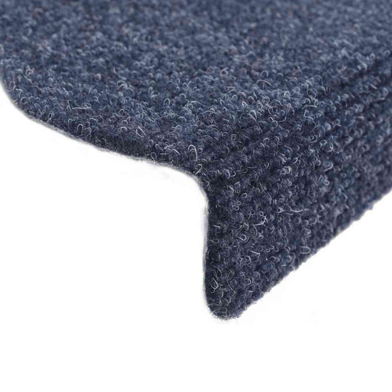 Trapmatten Zelfklevend 15 Stuks Halfrond Blauw