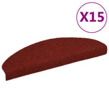 Trapmatten Zelfklevend 15 Stuks Bordeaux Rood Halfrond Bordeauxrood