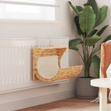 Kattenbed Met Kussen 37X20X20 Cm Waterhyacint