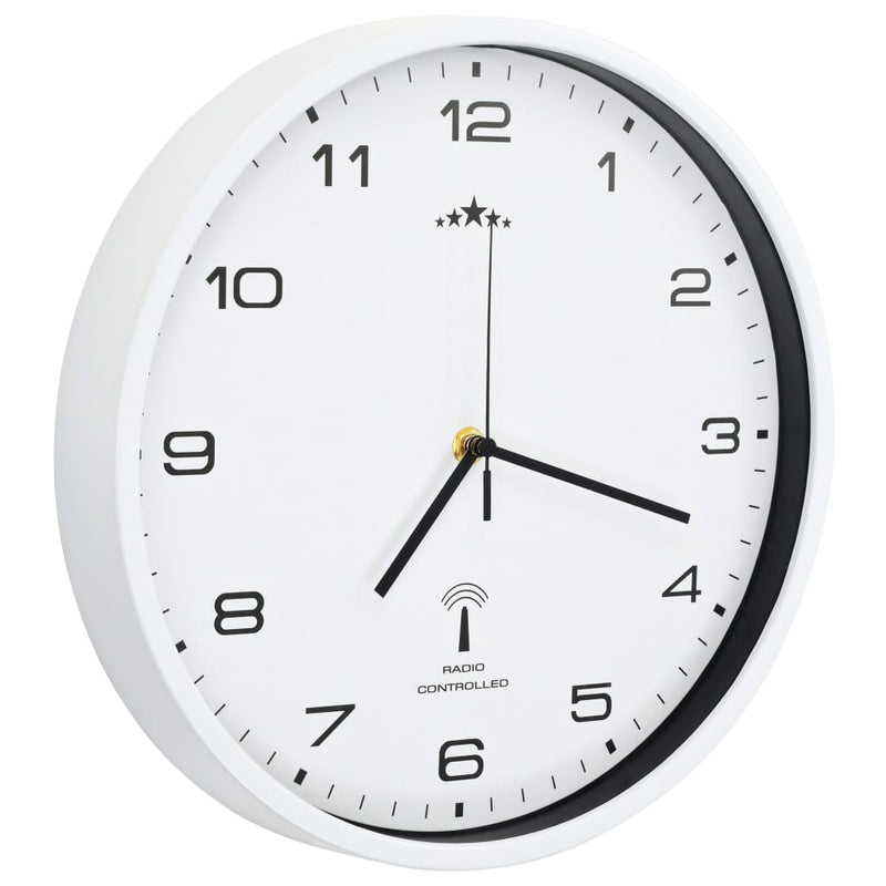 Wandklok Met Quartz Uurwerk Radiogestuurd 31 Cm