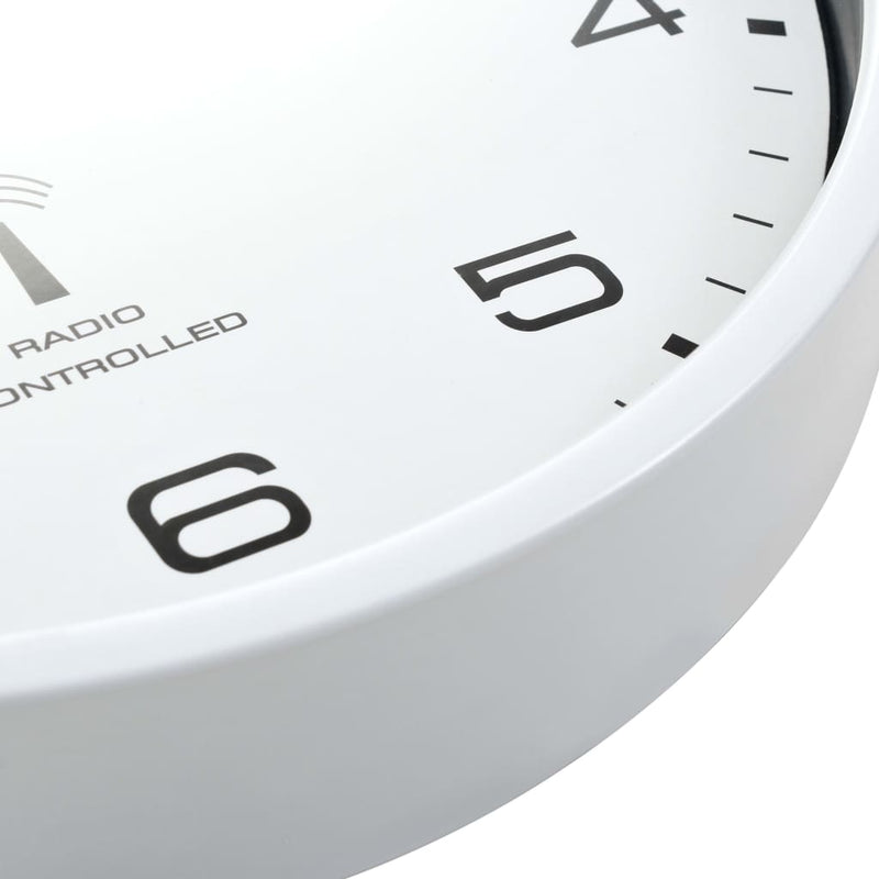 Wandklok Met Quartz Uurwerk Radiogestuurd 31 Cm