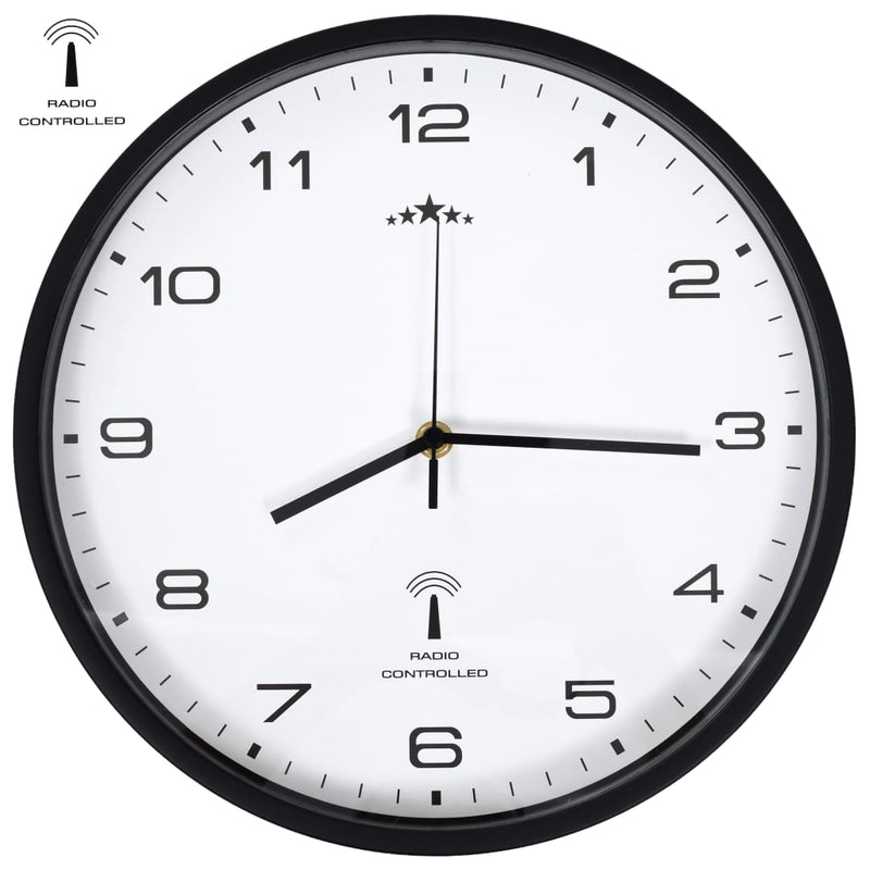 Wandklok Met Quartz Uurwerk Radiogestuurd 31 Cm