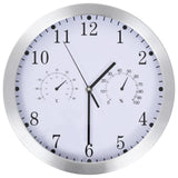 Wandklok Met Quartz-Mechanisme Hygrometer Thermometer 30 Cm