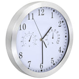 Wandklok Met Quartz-Mechanisme Hygrometer Thermometer 30 Cm