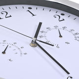 Wandklok Met Quartz-Mechanisme Hygrometer Thermometer 30 Cm