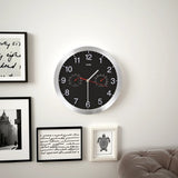Wandklok Met Quartz-Mechanisme Hygrometer Thermometer 30 Cm