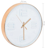 Wandklok -Look 30 Cm