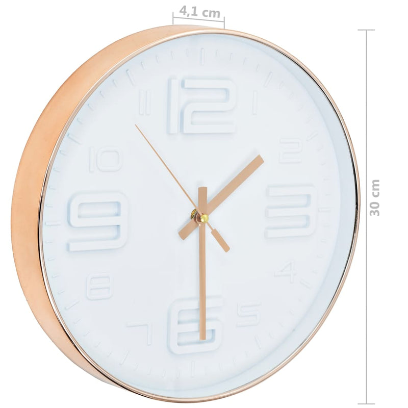 Wandklok -Look 30 Cm