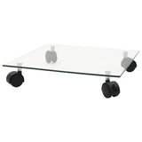 Plantenrollers Vierkant 35X35 Cm Gehard Glas 2 St