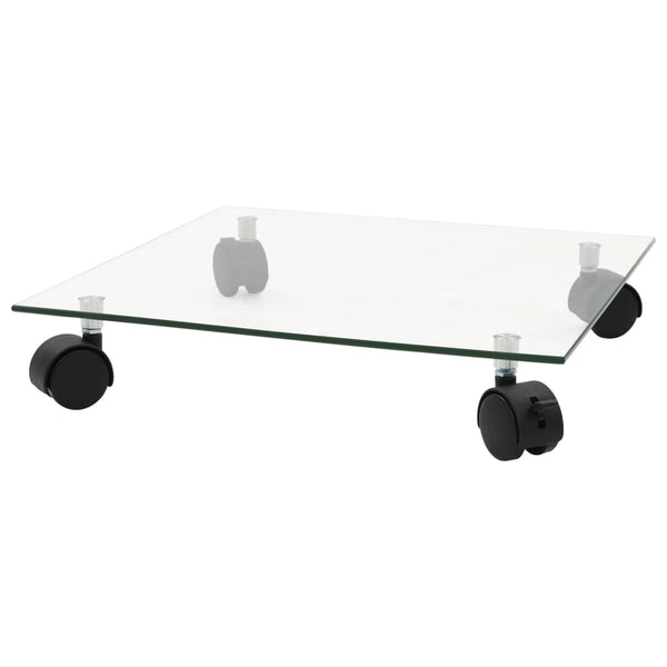 Plantenrollers Vierkant 35X35 Cm Gehard Glas 2 St