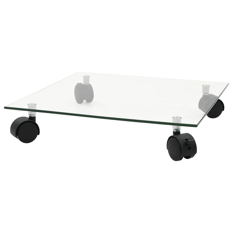 Plantenrollers Vierkant 35X35 Cm Gehard Glas 2 St