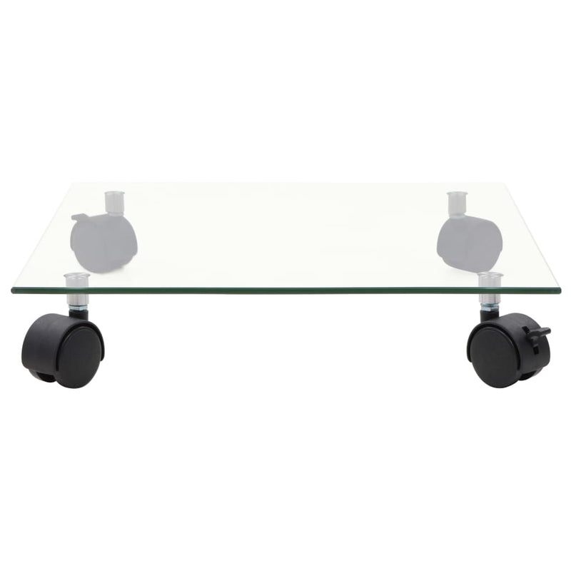 Plantenrollers Vierkant 35X35 Cm Gehard Glas 2 St