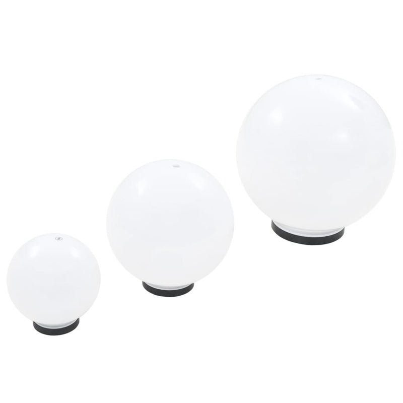 Led-Bollampen Rond 20/30/40 Cm Pmma 3 St