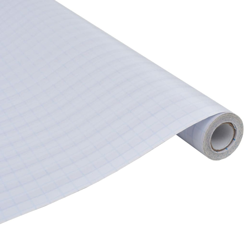 Raamfolie Strepenpatroon Mat 0,9X Pvc Mat Gestreept