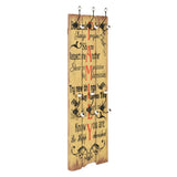 Wandkapstok Met 6 Haken 120X40 Cm
