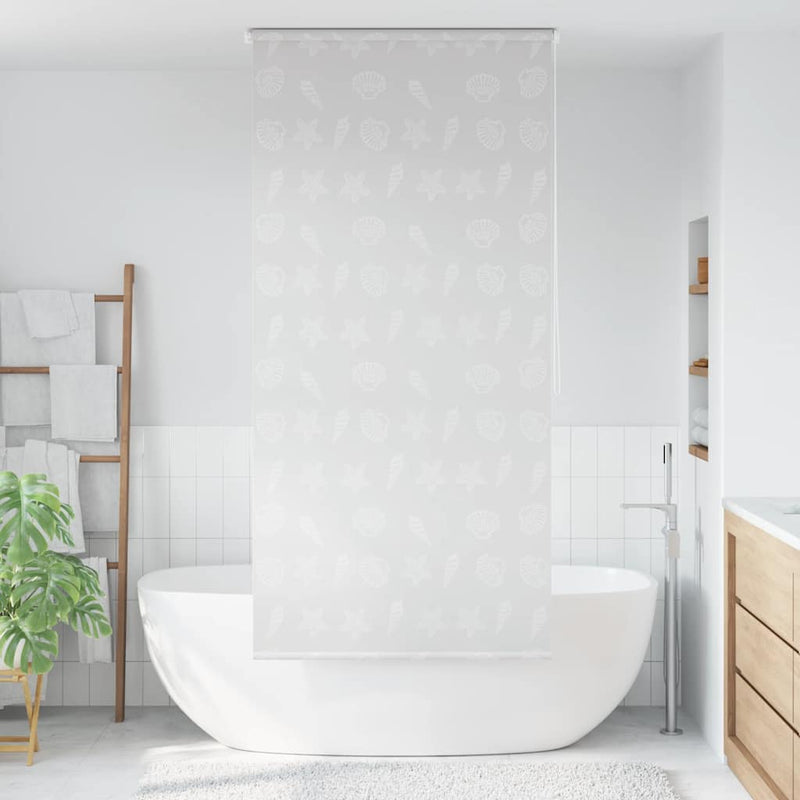Rolgordijn Voor Douche Wit