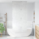 Rolgordijn Voor Douche Wit