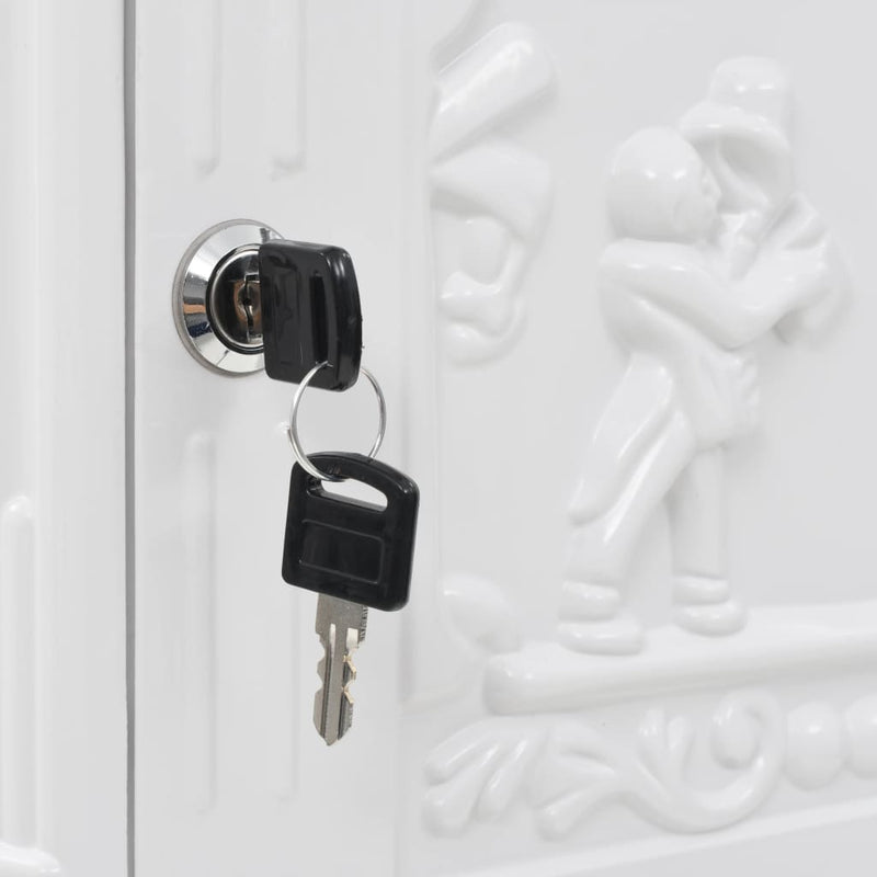 Staande Brievenbus Vintage Stijl Roestbestendig Aluminium