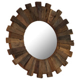Wandspiegel 70 Cm Massief Gerecycled Hout