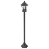 Paalverlichting Voor Tuin E27 110 Cm Aluminium 6 St