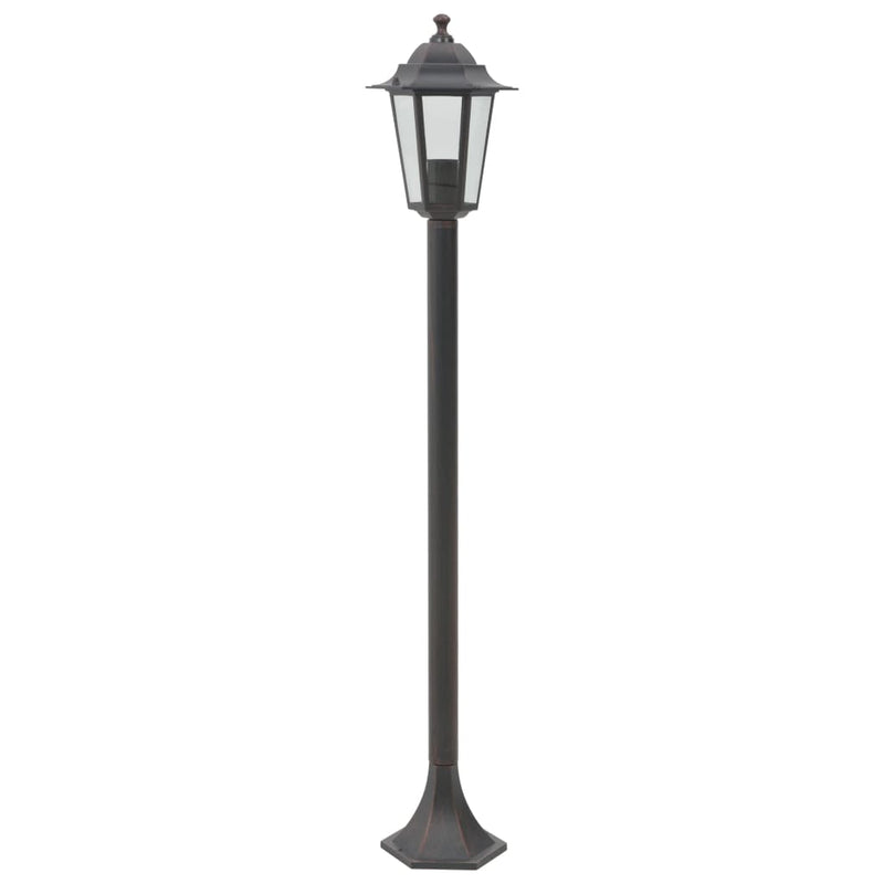 Paalverlichting Voor Tuin E27 110 Cm Aluminium 6 St