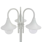 Paalverlichting Tuin E27 220 Cm Aluminium 3-Delig