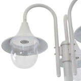 Paalverlichting Tuin E27 220 Cm Aluminium 3-Delig